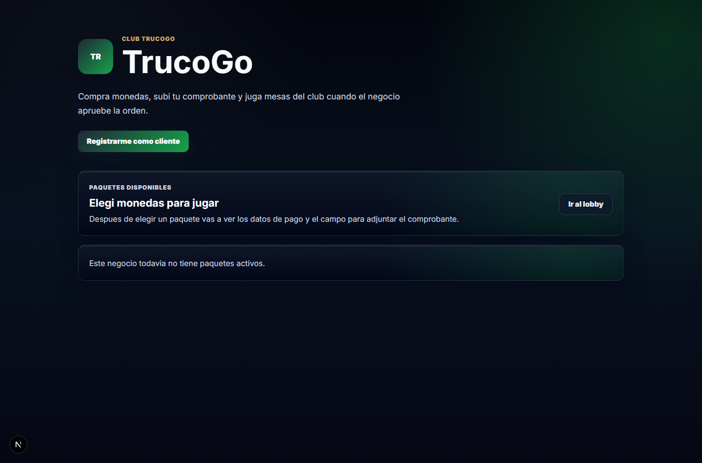 Publica una sala con identidad en TrucoGo